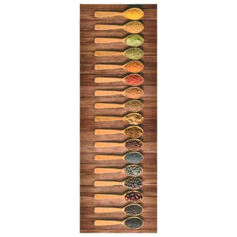 Keukenmat wasbaar Spoon 60x180 cm 1