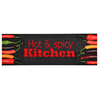 Keukenmat wasbaar Hot&amp;Spicy 45x150 cm 2