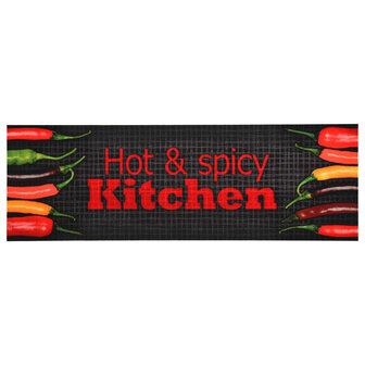 Keukenmat wasbaar Hot&amp;Spicy 60x180 cm 2