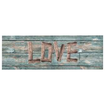 Keukenmat wasbaar Love 60x180 cm 2