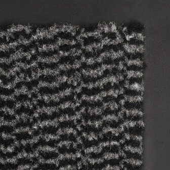 Droogloopmatten 2 st rechthoekig getuft 40x60 cm antraciet 5