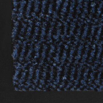Droogloopmatten 2 st rechthoekig getuft 60x90 cm blauw 5