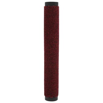 Droogloopmatten 2 st rechthoekig getuft 80x120 cm rood 4