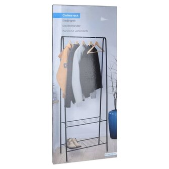 Storage solutions Kledingrek met 2 lagen 61x34x152 cm 3