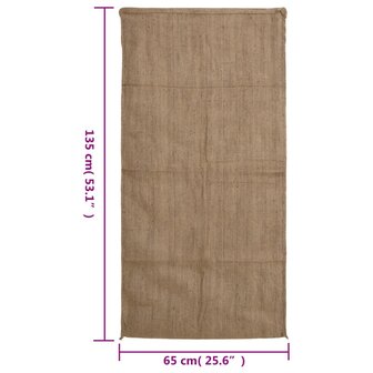 Jutezakken 5 stuks 340 g/m&sup2; 65x135 cm 100% jute 7