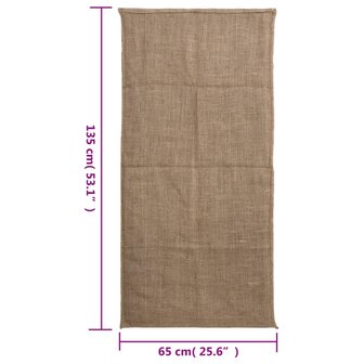 Jutezakken 30 stuks 220 g/m&sup2; 65x135 cm 100% jute 8