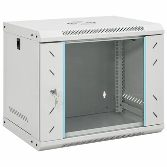 Netwerkkast wandgemonteerd 9U 19&quot; IP20 53x40x45 cm 1