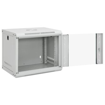 Netwerkkast wandgemonteerd 9U 19&quot; IP20 53x40x45 cm 2