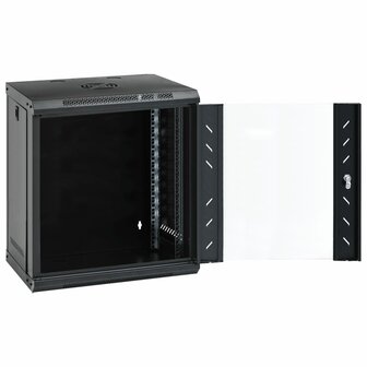 Netwerkkast wandgemonteerd 12U 19&quot; IP20 53x40x60 cm 2