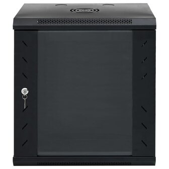Netwerkkast wandgemonteerd 12U 19&quot; IP20 53x40x60 cm 3