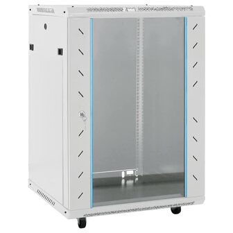 Netwerkkast met draaiwieltjes 15U 19&quot; IP20 60x45x86 cm 1