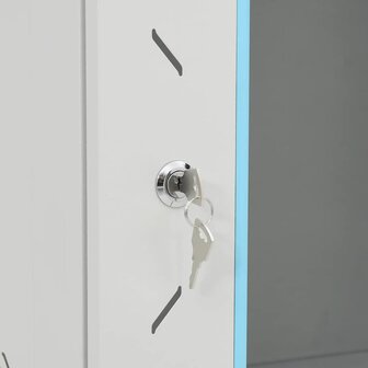 Netwerkkast met draaiwieltjes 15U 19&quot; IP20 60x45x86 cm 7