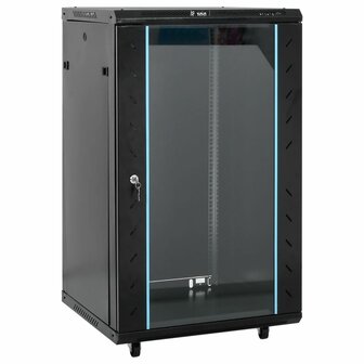 Netwerkkast met draaiwieltjes 18U 19&quot; IP20 60x60x100 cm 1