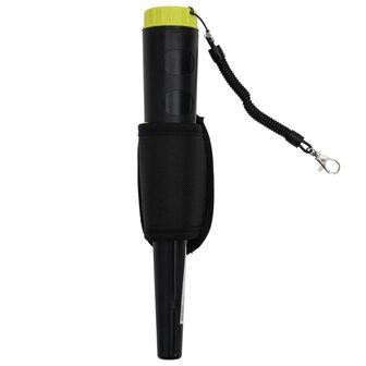 Pinpointer metaaldetector met LCD-scherm zwart en geel 3