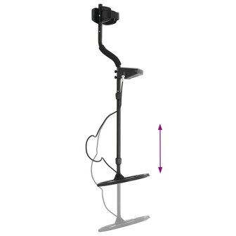 Metaaldetector met LCD-scherm 20 cm zoekdiepte 4