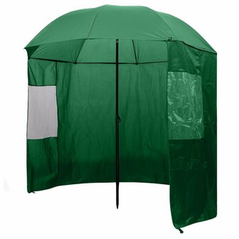 Visparaplu groen 240 x 210 cm 1