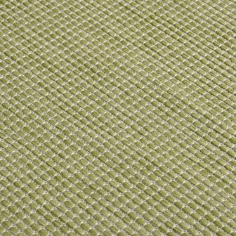 Buitenkleed platgeweven 160x230 cm groen 5