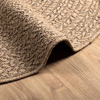 Vloerkleed ZIZUR binnen en buiten 90 cm jute look 6