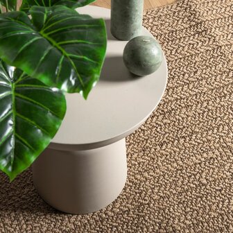 Vloerkleed ZIZUR binnen en buiten 80x150 cm jute look 2