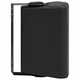 Stereoluidsprekers wandgemonteerd 2 st 100 W zwart 4