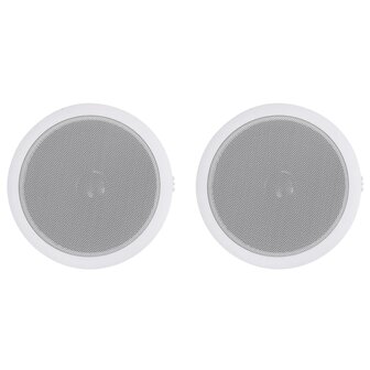 Wand- en plafondluidsprekers inbouw 2 st 120 W 2