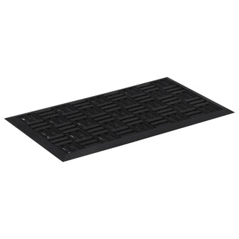 Deurmat rechthoekig 45x75 cm rubber 2