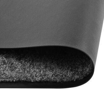 Deurmat wasbaar 40x60 cm antraciet 2