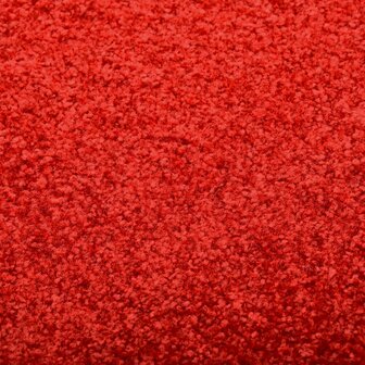 Deurmat wasbaar 40x60 cm rood 5