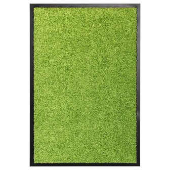 Deurmat wasbaar 40x60 cm groen 1