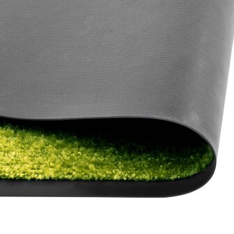 Deurmat wasbaar 40x60 cm groen 2