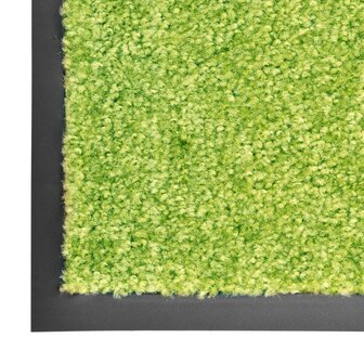 Deurmat wasbaar 40x60 cm groen 3
