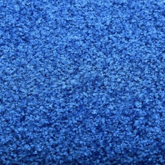 Deurmat wasbaar 40x60 cm blauw 4