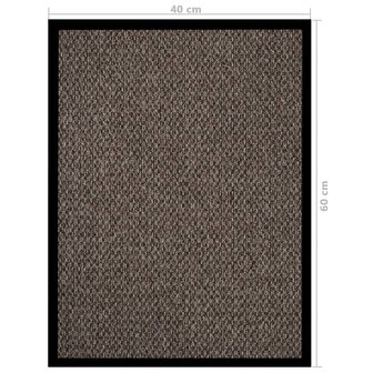 Deurmat 40x60 cm beige 6