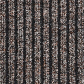 Deurmat 40x60 cm gestreept beige 5