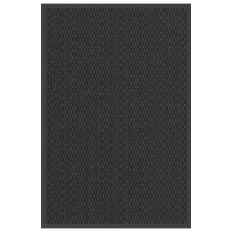 Deurmat 60x90 cm zwart 1