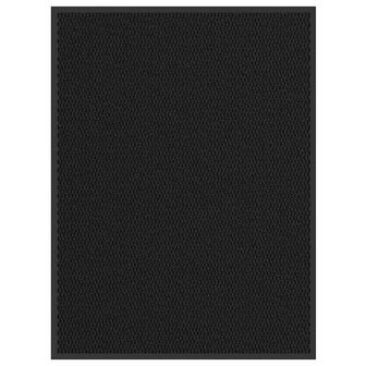 Deurmat 80x120 cm zwart 1