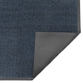 Deurmat 40x60 cm blauw 5
