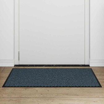 Deurmat 60x90 cm blauw 2