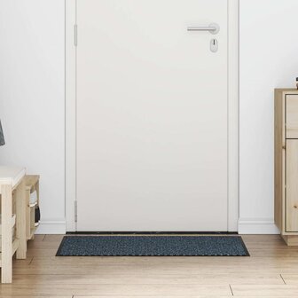 Deurmat 60x90 cm blauw 3