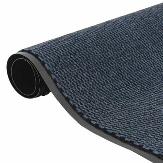 Deurmat 60x90 cm blauw 4
