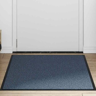 Deurmat 80x120 cm blauw 2