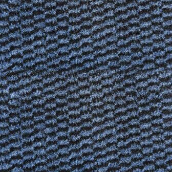Deurmat 80x120 cm blauw 6