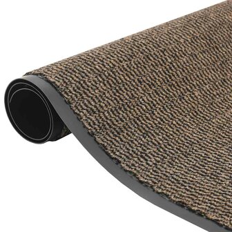 Deurmat 40x60 cm bruin 5
