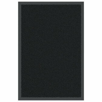 Deurmat 40x60 cm zwart 1