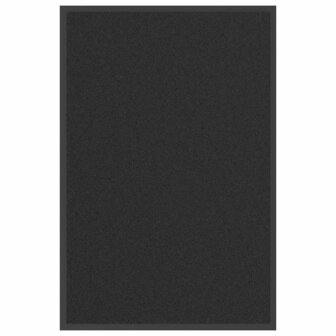 Deurmat 60x90 cm zwart 1
