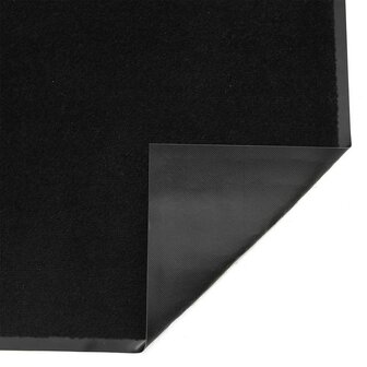 Deurmat 60x90 cm zwart 5