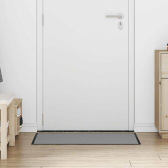 Deurmat 60x90 cm grijs 3