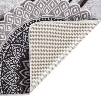 Vloerkleed wasbaar anti-slip 120x180 cm meerkleurig 3