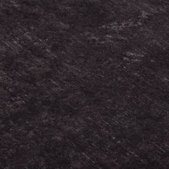 Vloerkleed wasbaar anti-slip 120x170 cm zwart en goudkleurig 5