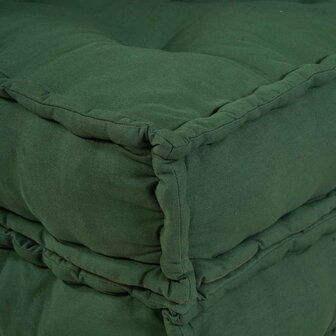 Poef modulair 70x70x54 stof groen 8